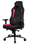 Silla gaming AROZZI VERNAZZA Supersoft Red superficie de tela negro-rojo