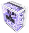 NZXT behuizing H9 Elite tweekamer ATX 3xRGB 120 mm 1x 120 mm ventilator geglazuurd RGB&fancontroller wit thumbnail (1 of 5)