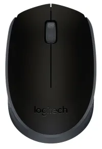 Logitech myš M171 Bezdrôtová Optická 1000dpi USB prijímač čierna (1 of 2)