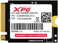 ADATA GAMMIX S55 2TB SSD Intern PCIe Gen4x4 M.2 2230 (1 of 2)