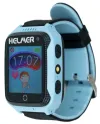 HELMER children's watch LK 707 with GPS locator touch display IP54 micro SIM compatible with Android and iOS blue