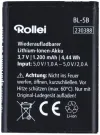 Rollei replacement battery for Compactline 880 and Sportsline 64 cameras