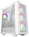 Gabinete DEEPCOOL CC560 MESH V2 ATX 4x120 mm ventilador ARGB USB 3.0 USB 2.0 painel de malha branco