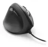 HAMA mouse EMC-500L wired optical 1800 dpi vertical ergonomic 6 buttons USB FOR LEFT-HANDERS black thumbnail (2 of 3)