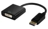 Переходник XtendLan DisplayPort (M) на DVI (F), 15 см, черный