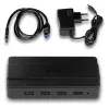 I-tec USB HUB Charging 4 ports 1 charging port USB 3.0 power adapter black thumbnail (3 of 3)