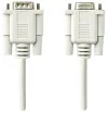 NEDIS Serial Kabel D-SUB 9-Pin Stecker - D-SUB 9-Pin Socket Elfenbein 2m thumbnail (2 of 2)