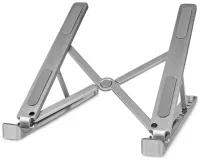 Supporto NEDIS per laptop tablet smartphone universale per dispositivi 5" - 17" 6 angoli in alluminio (1 of 7)