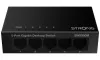 STERK Schalter SW5000M 5x Port Gigabit RJ45 10 100 1000 Mb mat 10 Gb mat Wi-Fi 802.3i u ab Metal Chassis schwaarz thumbnail (2 of 6)