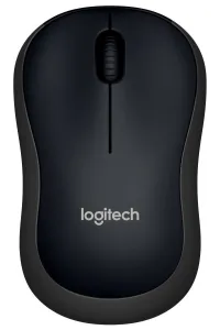 Mysz Logitech M220 SILENT Bezprzewodowy odbiornik USB optyczny 1000dpi w kolorze czarnym (1 of 4)