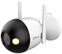 DAHUA IP-kamera F4C-PV Bullet Wi-Fi 4Mpix lins 28mm H.265 skydd IP67 IR upp till 30m ONVIF (1 of 2)