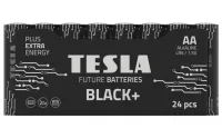 TESLA BLACK+ AA Alkalibatterie (LR06 Bleistiftfolie) 24 Stk (1 of 1)