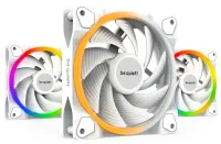 Bodi tiho! ventilator Light Wings White 120 mm PWM visoke hitrosti, 3 paketi belih (1 of 3)