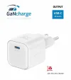 Swissten GAN 1x USB-C 20W Power Delivery Power Adapter White + USB-C Lightning Data Cable 1.2m White thumbnail (2 of 2)