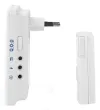 NEDIS Wireless Doorbell Kit Mains Powered 36 Melodies Range 300m 80dB White thumbnail (2 of 3)