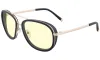 GUNNAR Büro-Gamingbrille DUME GOLD bernsteinfarbene Gläser BLF 65 GUNNAR Fokus