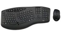 Adesso WKB-1600CB wireless set 24GHz multimedia ergo scroll key wheel mouse 800/1200/1600DPI USB (1 of 9)