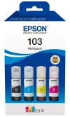 Cartucho de tinta Epson 103 T00S64A EcoTank L1x10 L315x L325x L3x6x L5190 Multipack de 4 colores