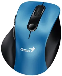 GENIUS Ergo 9000S Blu doppio Bluetooth + 24GHz 2400 dpi wireless silenzioso blu (1 of 7)