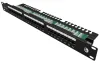 Патч-панель Solarix 24x RJ-45 Cat5e UTP з планкою 1U SX24L-5E-UTP-BK-N thumbnail (2 of 3)