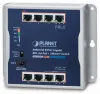 Planet индустриален плосък суич 8x 1Gb 8x PoE 30 120W 48-56V IP30 -20 60st без вентилатор