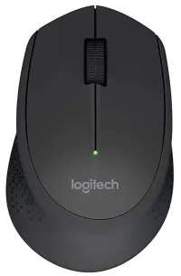 Logitech mouse M280 Wireless Optical 1000dpi USB receiver black (1 of 3)