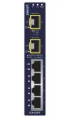 Planet IGS-620TF Industrial Switch 4x 10 100 1000Base-T 2x 100 1G 2,5GBase-X SFP -40~+75°C thumbnail (2 of 3)