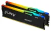 KINGSTON FURY Beast Black RGB 64GB DDR5 5600MHz CL40 DIMM Kit 2x 32GB thumbnail (1 of 2)