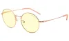 GUNNAR toimistopelilasit ELLIPSE ROSE GOLD * ruskeat linssit * BLF 65 * GUNNAR tarkennus thumbnail (1 of 3)