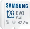 SAMSUNG EVO Plus 2024 MicroSDXC 128GB + SD adapteris CL10 UHS-I U3 A2 V30 thumbnail (3 of 5)