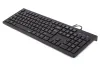 Teclado HAMA Basic KC 200 con cable USB CZ+SK negro thumbnail (2 of 3)