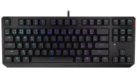 Endorfy gaming toetsenbord Thock TKL Kailh RD RGB USB rood sw. bedraad mechanisch CZ SK layout zwart RGB (1 of 8)