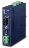 Planeedi tööstusmuundur RS-232 422 485 IP-le 1x COM 1x 100Base-FX SC SM 30km 9-48VDC 24VAC -40~+75°C IP30