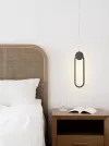 IMMAX NEO LITE OVALE SMART hanglamp zwart 40x12cm 22W met BEACON Wi-Fi ondersteuning TUYA thumbnail (6 of 9)