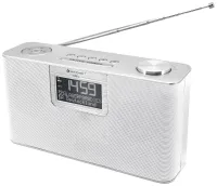 Soundmaster DAB700WE Radio DAB+ UKW RDS BT MP3 Alarm Clock White (1 of 4)