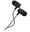 Cuffie stereo CANYON SEP-3 tappi per le orecchie nero - grigio scuro