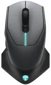 DELL myš Alienware Wireless bezdrôtová Gaming Mouse AW610M Dark Side of the Moon