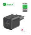 Swissten power adapter 12w 1x usb-c + 1x usb-a black thumbnail (2 of 3)