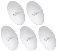 Ubiquiti PowerBeam 5AC GEN2 - AP-klient 5GHz antenn 25dBi MIMO2x2 airMAX AC 1x Gbit RJ45 PoE 24V - set med 5 st (1 of 5)