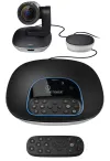 Logitech HD-webcam Group ConferenceCam 1920x1080 USB Bluetooth NFC Kensington-poort Afstandsbediening thumbnail (1 of 4)