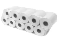 Rollos de papel térmico X-POS 55 g m2 diámetro 40 mm ancho 57 mm funda 12 mm - paquete de 10 (1 of 1)