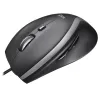 Logitech Mouse M500s Office Optúil ar dheis 4000dPI Wired USB Black thumbnail (3 of 4)