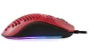 Mouse gamer AROZZI FAVO Ultra Light Preto-Vermelho com fio 16.000 dpi USB 7 botões RGB preto-vermelho thumbnail (4 of 5)