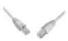 Solarix Patch cable CAT5E SFTP PVC 1m cinza à prova de obstáculos C5E-315GY-1MB