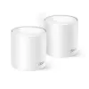 TP-Link Deco X10(2-pack) AX1500 Whole Home Mesh Wi-Fi 6 System 300 Mbps 2.4GHz + 1201 Mbps 5GHz 2x GLAN