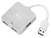 I-tec USB HUB METAL 4 poorten USB 3.0 passief metaal zilver (1 of 2)