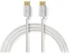 NEDIS PROFIGOLD Displayport kaabel DisplayPort pistik - DisplayPort pistik puuvillane hõbe BOX 2m thumbnail (2 of 2)