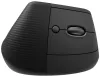 Logitech Lift Vertical Ergonomic Mouse - Graphite Вертикална оптична мишка 6 бутона безжична Bluetooth thumbnail (2 of 5)