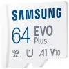 SAMSUNG EVO Plus 2024 MicroSDXC 64GB + SD адаптер CL10 UHS-I U1 A1 V10 thumbnail (4 of 5)