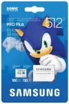 SAMSUNG PRO Plus Sonic the Hedgehog™ microSDXC 512GB + SD-sovitin CL10 UHS-I U3 A2 V30 thumbnail (4 of 4)